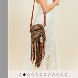 LV vintage side boho bag